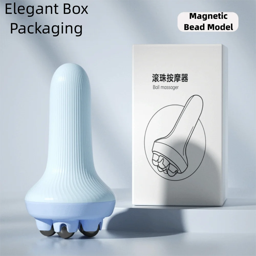 360 Degree Handheld Massage Ball Roller Hand Held Design Two Styles Lymphatic Massage Roller Ergonomic Portable