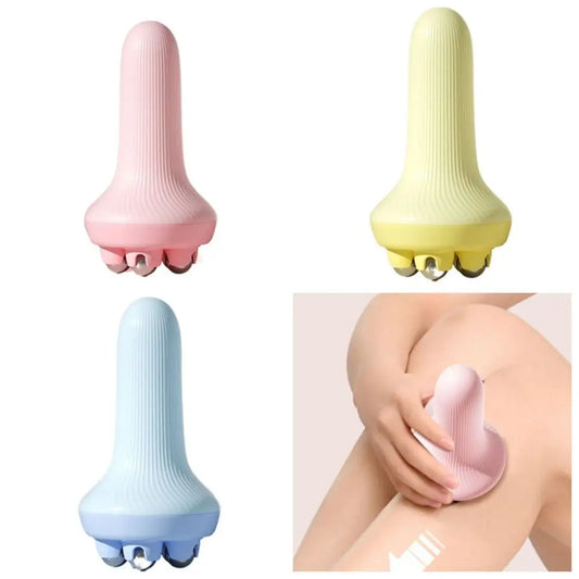 360 Degree Handheld Massage Ball Roller Hand Held Design Two Styles Lymphatic Massage Roller Ergonomic Portable