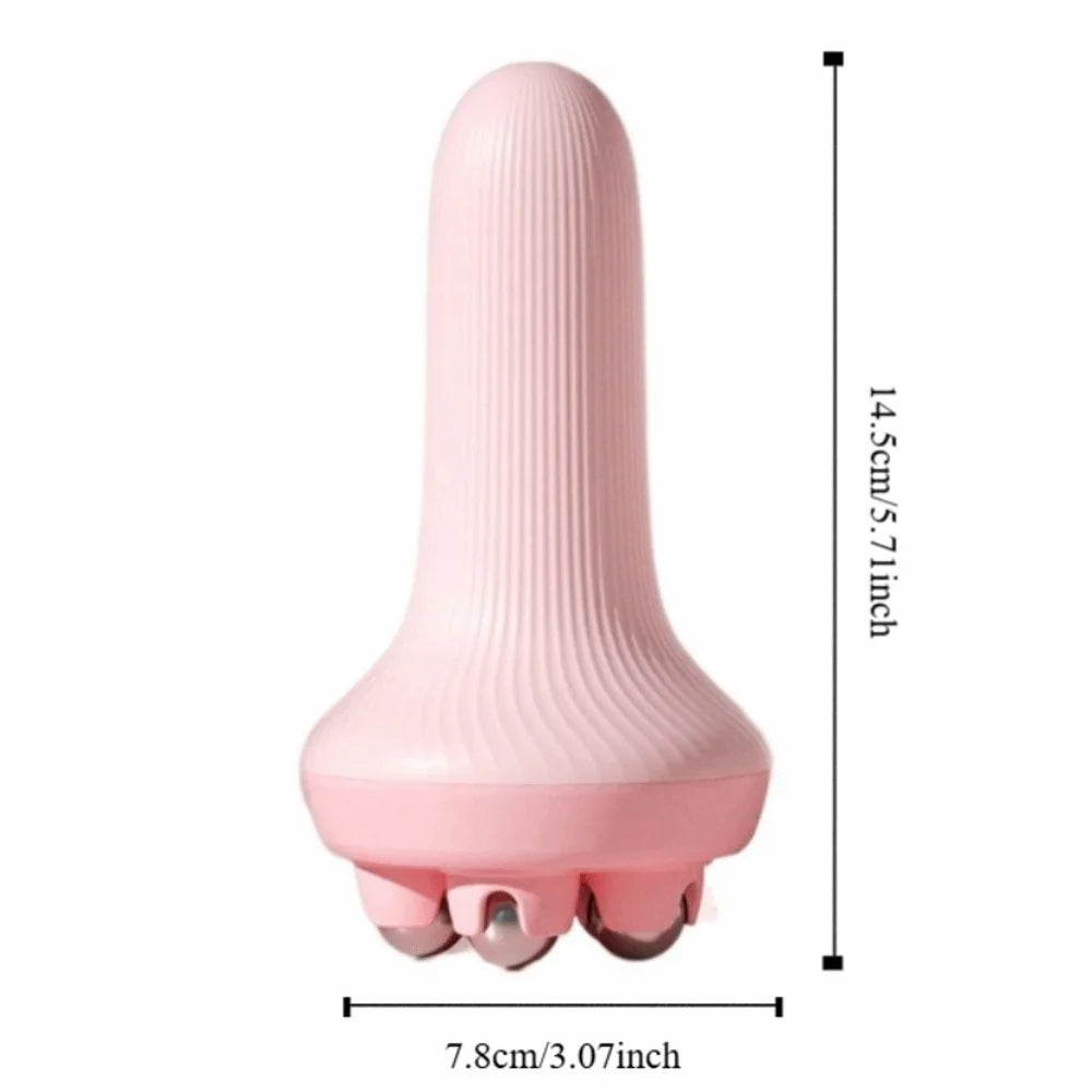 360 Degree Handheld Massage Ball Roller Hand Held Design Two Styles Lymphatic Massage Roller Ergonomic Portable