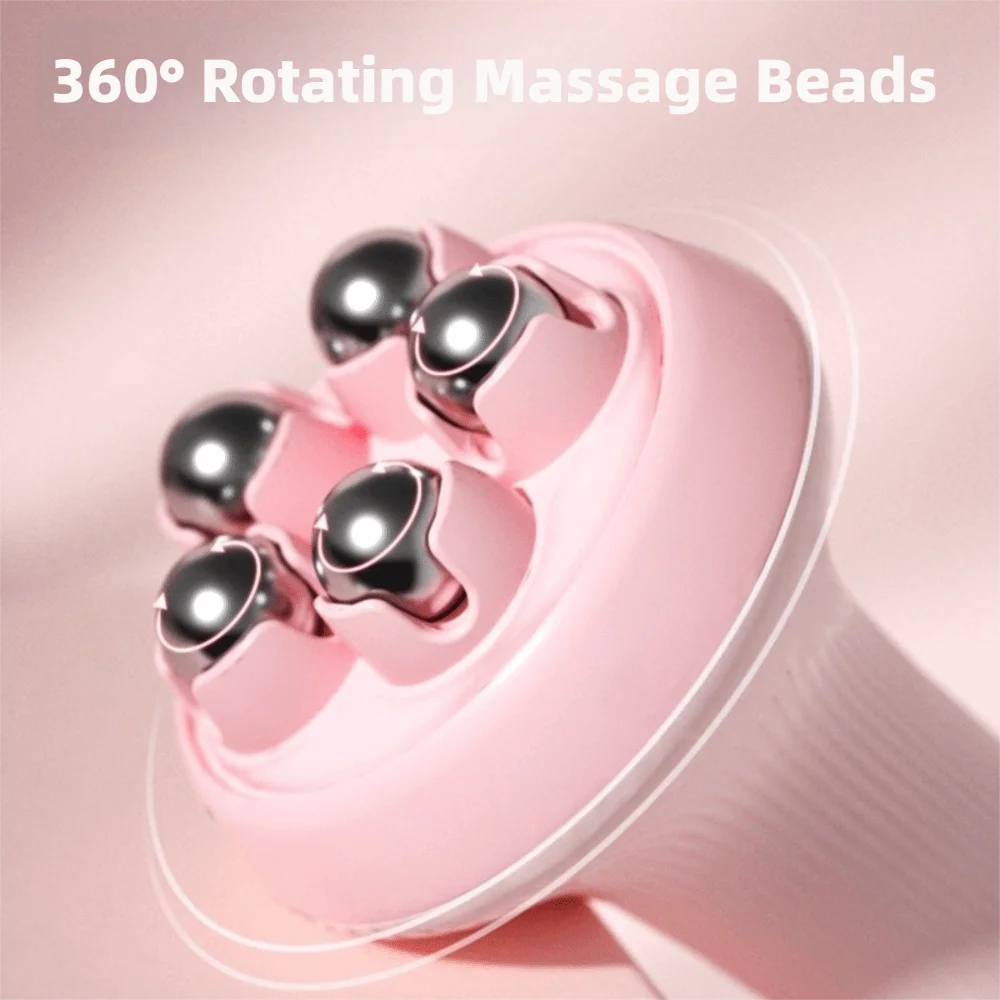 360 Degree Handheld Massage Ball Roller Hand Held Design Two Styles Lymphatic Massage Roller Ergonomic Portable