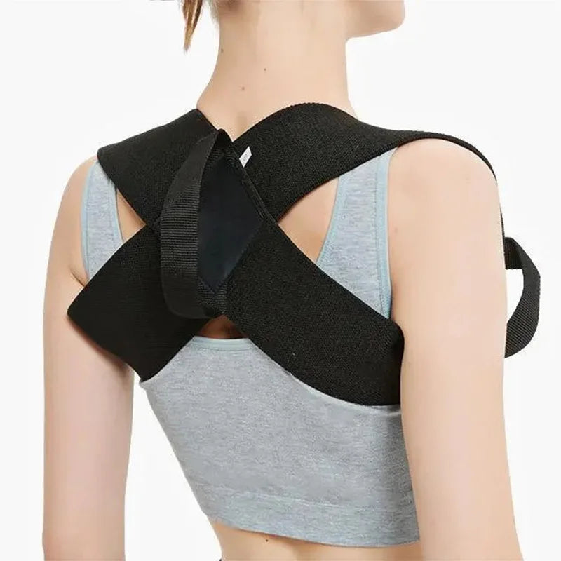 Adjustable Back Shoulder Posture Corrector Belt Clavicle Spine Support Reshape Your Body Home Office Sport Upper Back Neck Brace
