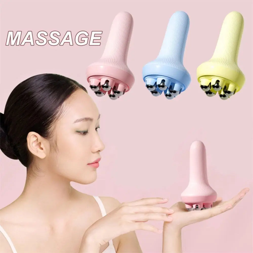 360 Degree Handheld Massage Ball Roller Hand Held Design Two Styles Lymphatic Massage Roller Ergonomic Portable