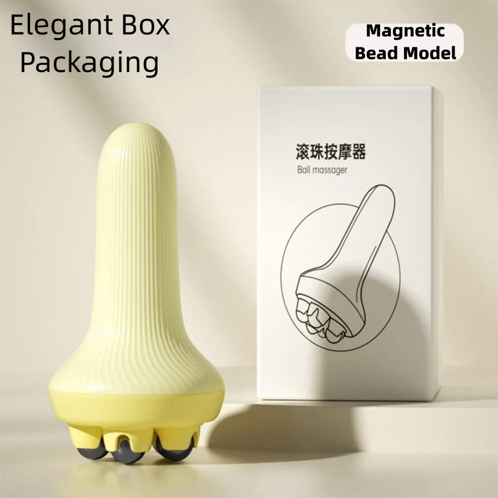 360 Degree Handheld Massage Ball Roller Hand Held Design Two Styles Lymphatic Massage Roller Ergonomic Portable