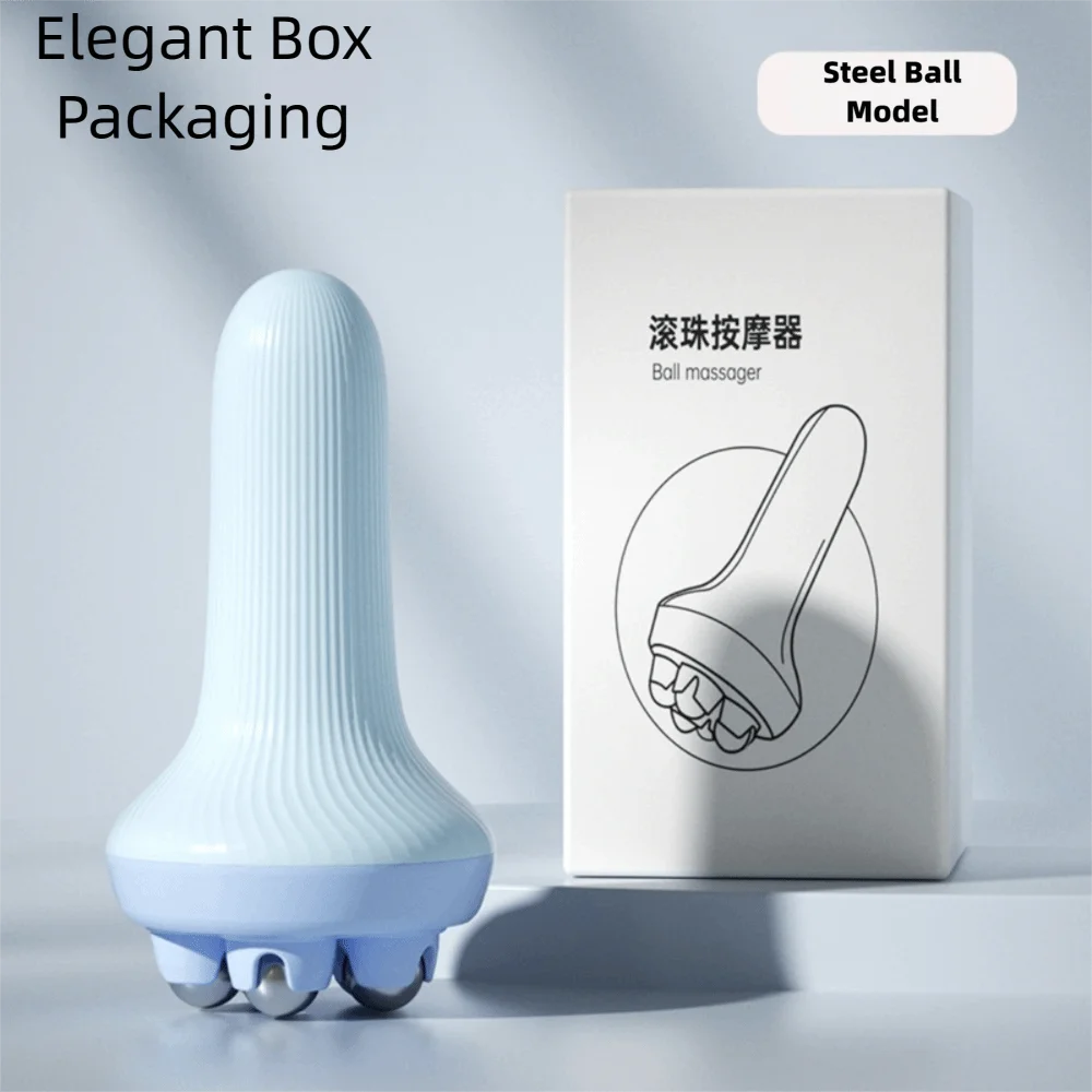 360 Degree Handheld Massage Ball Roller Hand Held Design Two Styles Lymphatic Massage Roller Ergonomic Portable